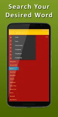 English Pashto Dictionary android App screenshot 2